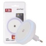Entac Nachtlicht 0.5w Kreis Cw Blanco Dämmerungssensor