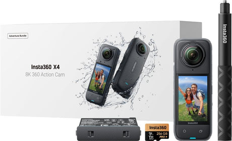 EAN 6970357858248 - Insta360 X4 Adventure Bundle cámara para deporte de acción 72 MP 8K Ultra HD CMOS 25,4 / 2 mm (1 / 2") Wi imagen 1