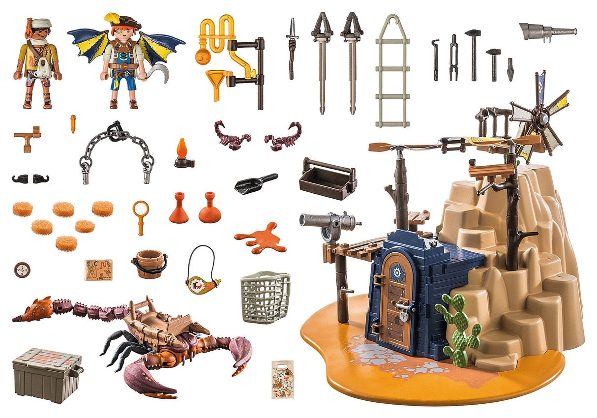 Playmobil 71024 Novelmore Sal'Ahari Sands - Base Secreta Del Escorpión