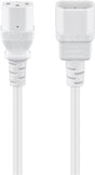 EAN 4040849975851 - Goobay 97585 cable de transmisión Blanco 3 m C14 acoplador C13 acoplador imagen 1