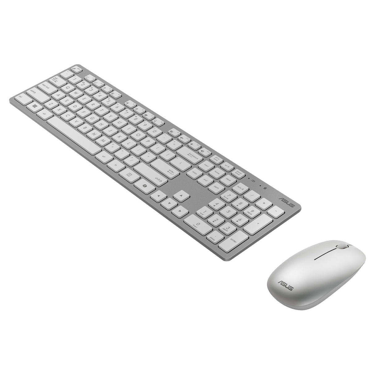 Asus W5000 Wireless Keyboard+Raton Dt. Copilot Layout Blanco