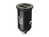 EAN 5904326375833 - Green Cell GC CADM-GC-36AA - USB-Ladegeraet 36 W 2x USB-A schwarz Linterna, GPS, Auriculares, Teléfono mó imagen 2