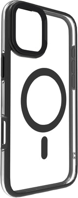 Infinite Helsinki Iphone 16  Black Magnetic Stand Cover.