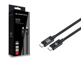 Cable Usb-C Macho A Usb-C Macho 2m Conceptronic Usb 4.0 Gen 3 240w 48v 5a 40gbps E-Mark