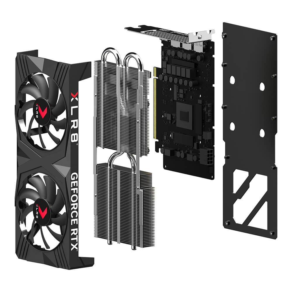 EAN 0751492780016 - PNY GeForce RTX 4060 NVIDIA 8 GB GDDR6 imagen 2