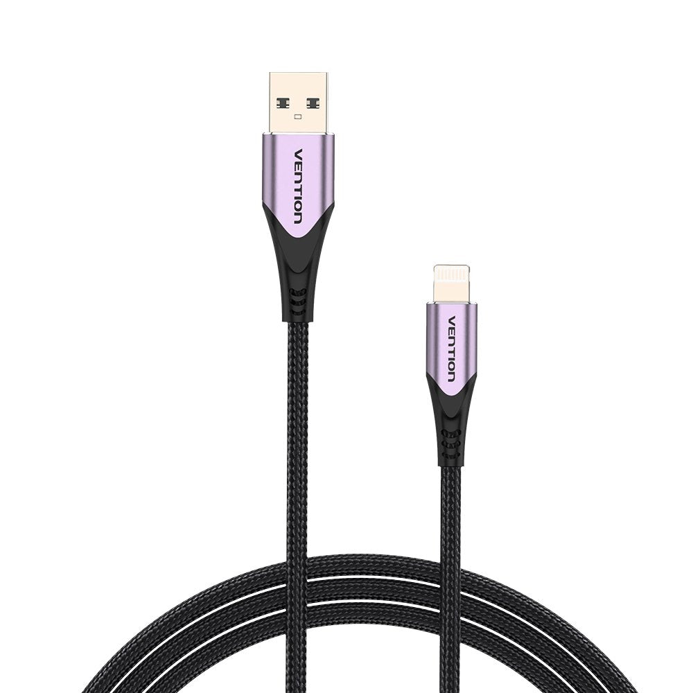 EAN 6922794756847 - Vention LABVF cable de conector Lightning Negro, Púrpura imagen 3