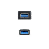 EAN 8433281008243 - Nanocable 10.01.0312 cable USB USB 3.2 Gen 1 (3.1 Gen 1) USB A 5 Gbit/s Negro imagen 2
