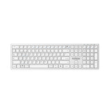 EAN 8431775136540 - Nilox PRO WIRELESS SILVER ESPANOL teclado Hogar / Oficina USB + Bluetooth QWERTY Español Blanco imagen 1