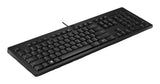 EAN 0198701843917 - HP 125 G2 USB Wired Keyboard teclado Oficina Negro imagen 2