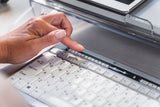 EAN 8717399991490 - BakkerElkhuizen S-board 840 teclado Oficina USB QWERTY Inglés de EE. UU. Gris claro, Blanco imagen 2