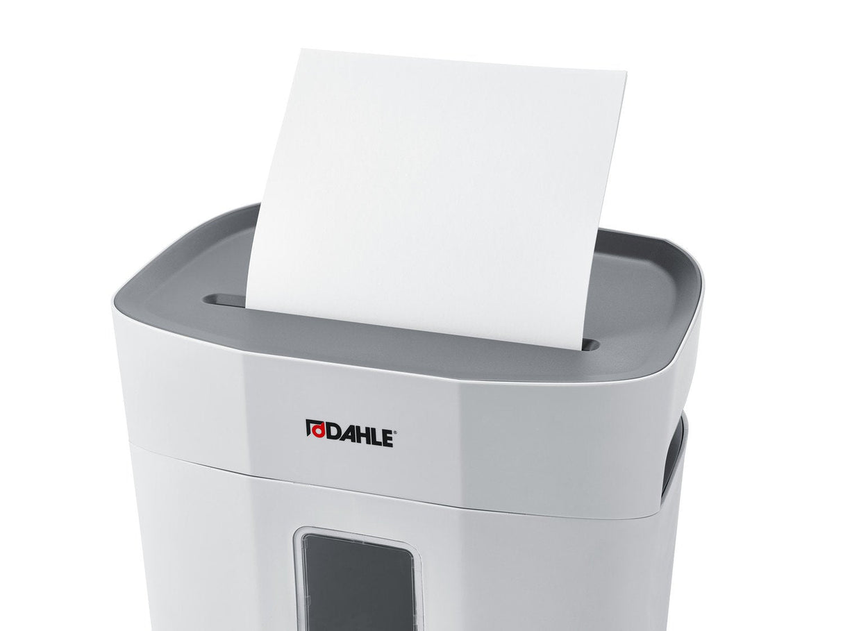 Dahle Papersafe 100 Destructora De Papel Manual 12l - Destruye Hasta 5 Hojas - Corte En Particulas - Apta Para Papel Y Tarjetas