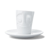 Fiftyeight Espresso Mug Con Henkel 80ml - Vergnügt Blanco