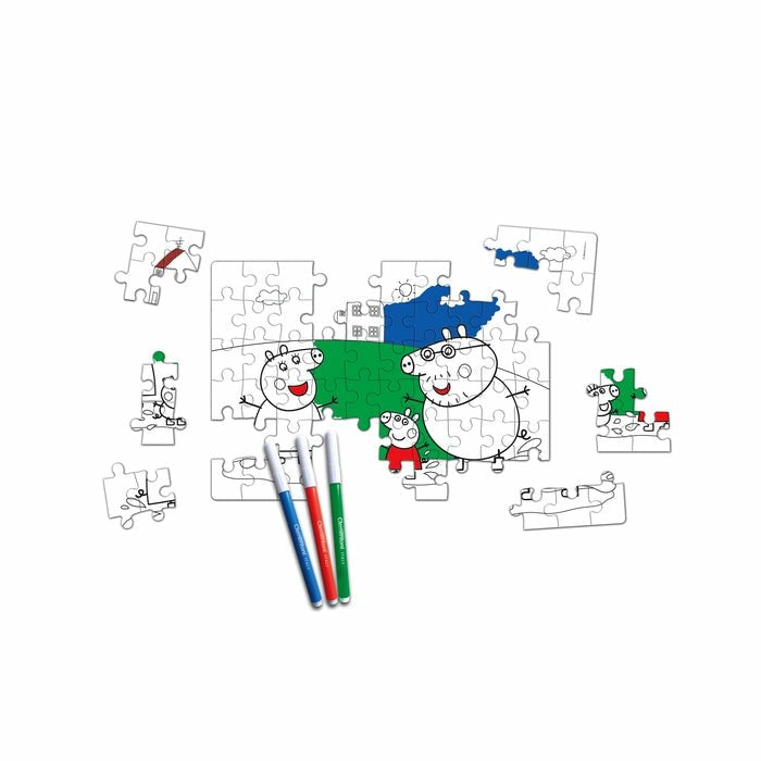 Puzzle Happy Color Peppa Pig 60pzs