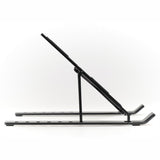 Iggual Soporte Portátil Plegable Aluminio Negro 17