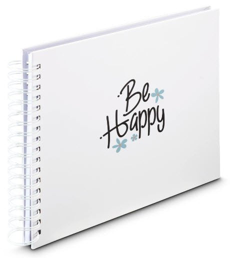 Hama Good Things Spiral    28x24 50 Weisse Seiten Happy       7717