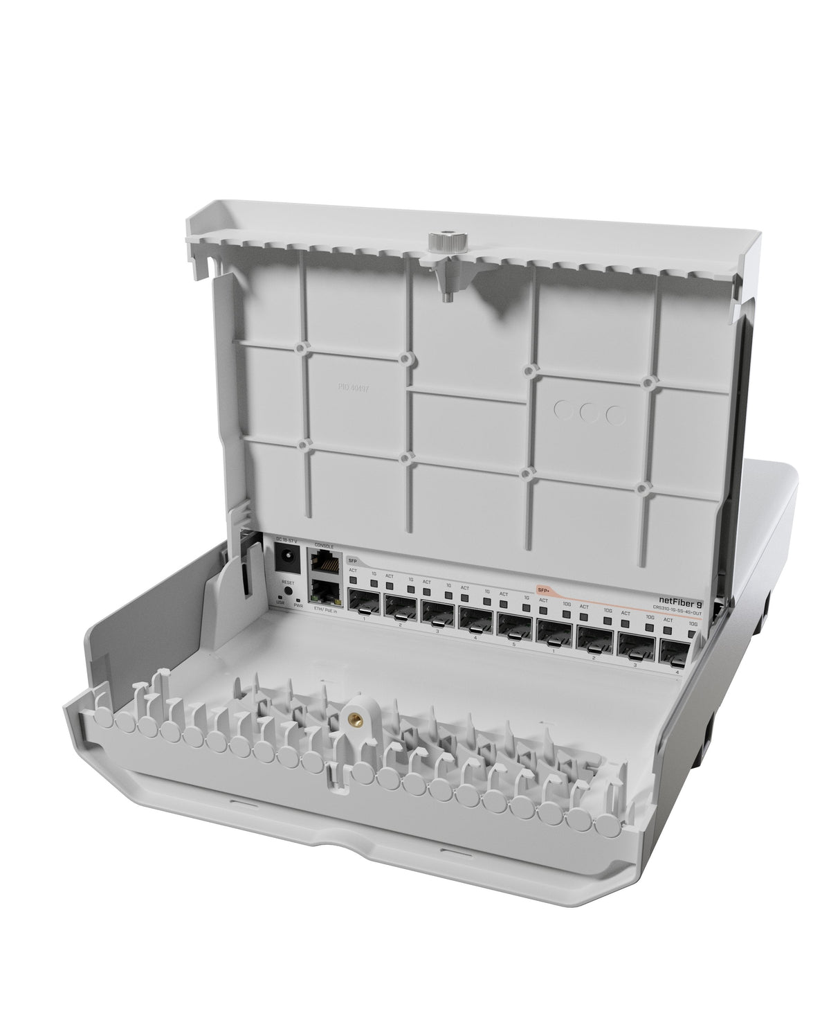 Mikrotik Crs310-1g-5s-4s+Out Cloud Router Switch Netfiber 9, 1x Ge, 5x Sfp, 4x Sfp+, Routeros L5