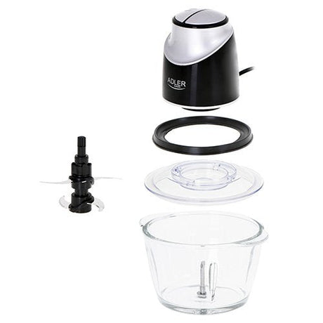 EAN 5903887803274 - Adler AD 4082 picadora eléctrica de alimentos 1,2 L 300 W Negro, Plata imagen 4