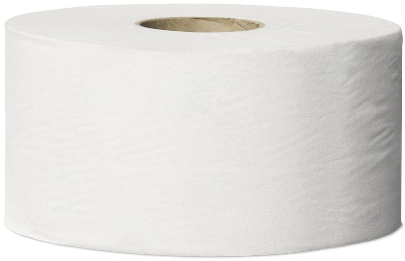 Tork Papel Higiénico Mini Jumbo T2 Universal 1-Lagig, 12 Rollos