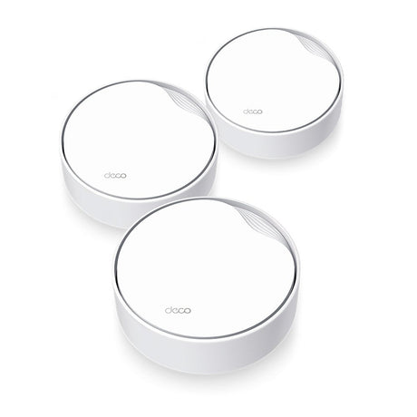 EAN 4897098687918 - TP-Link DECO X50-PoE(3-PACK) Doble banda (2,4 GHz / 5 GHz) Wi-Fi 6 (802.11ax) Blanco 2 Interno imagen 1