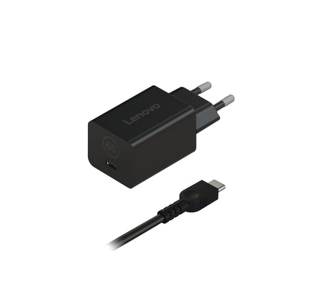 EAN 0195892118244 - Lenovo GaN Nano 65W Universal Negro Corriente alterna Interior imagen 1