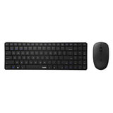 Teclado Rapoo Wireless Y Bluetooth E9300m Portugues 2.4ghz Bt 3.0 4.0 DiseãO Ultrafino Negro
