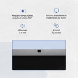 EAN 8435364318829 - iggual Orchid 86" Webcam Panel plano interactivo 2,18 m (86") LED Wifi 400 cd / m² 4K Ultra HD Negro Pant imagen 11