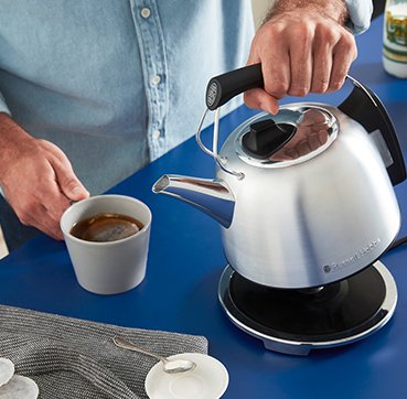 Hobbs K65 Anniversary Kettle - 1,2 L - 2400 W - Edelstahl