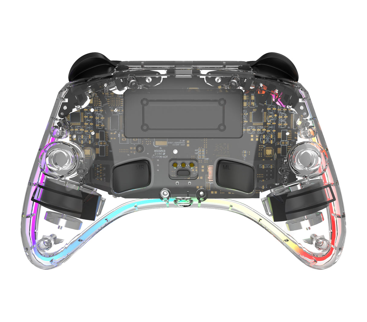 EAN 7333048072511 - Deltaco Gaming GAM-198-T mando y volante Transparente Bluetooth/USB Gamepad Nintendo Switch, Nintendo Swi imagen 3