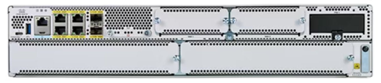 Router  Cisco Catalyst 8300-2n2s-6t  1gbe Montaje En Rack Para P/N: C8300-Dna Ucs-E1100d-M6