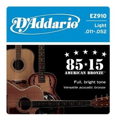 D'Addario Ez910 - Cuerdas Para Guitarra Acústica (11 - 52)