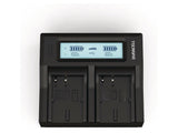 Duracell Duracell Dual Dslr Batería Charger Para For Canon Bp-511 Drc6101
