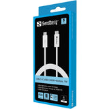 EAN 5705730136566 - Sandberg 136-56 cable USB USB4 Gen 3x2 1 m USB C Blanco imagen 2