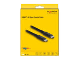 Delock Usb4 40 Gbps Cable Koaxial 1,2 M Usb Pd 3.1 Extended Power Range 240 W