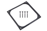 Alphacool De 140 Mm (7 Mm De Grosor), Marco De Instalación Negro, Incluidos 4 Tornillos M3x37 Mm