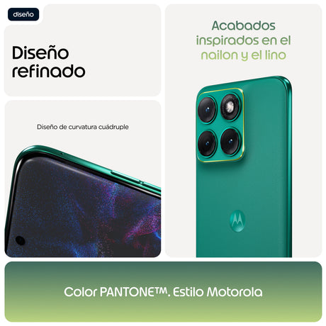 EAN 0840493621722 - Motorola edge 70 fusion 17,2 cm (6.78") SIM doble Android 16.0 5G USB Tipo C 8 GB 256 GB 7000 mAh Verde imagen 10