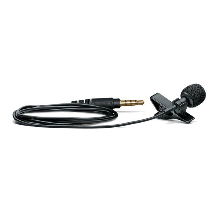 Shure Mvl-3,5mm Lavalier Microphone For Smartphone Tablet