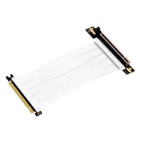 Aisens Cable De Extension Riser Pcie 4.0 X16 Flexible - Blindaje Emi - Longitud 17cm - Blanco