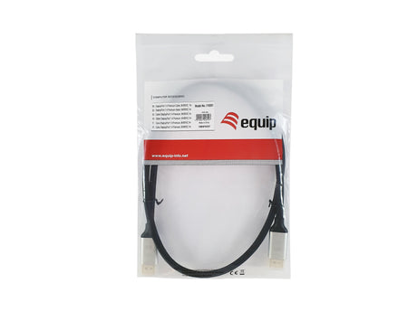 EAN 4015867228210 - Equip 119263 cable DisplayPort 3 m Aluminio, Negro imagen 3