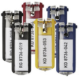 Llavero Durable Clip Para Llaves 6 Piezas Amarillo