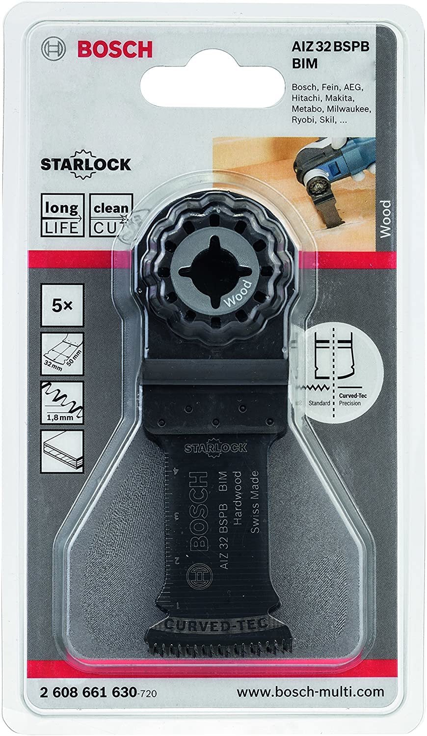 Bosch Hoja De Sierra De Inmersión Bim Hw Aiz 32 Bspb 2608661630