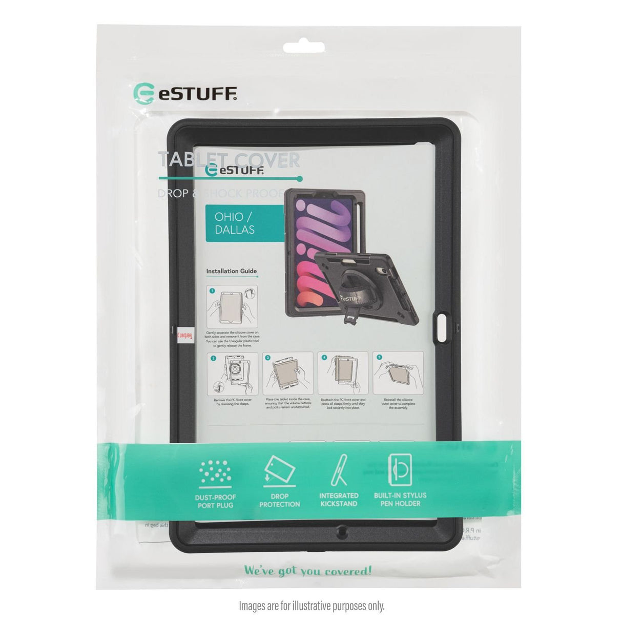 EAN 5715328138223 - eSTUFF ES68104003-BULK funda para tablet imagen 4
