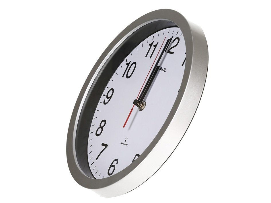Maul 9052595 Reloj De Mesa O Pared Círculo Blanco