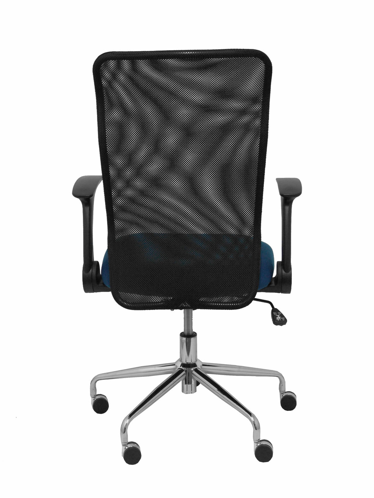 Silla Minaya Respaldo Malla Negro Asiento Bali Az