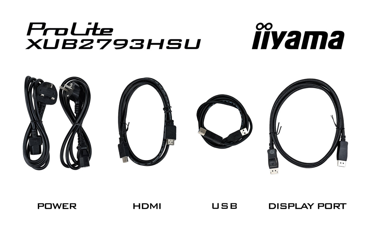 EAN 4948570124657 - iiyama XUB2793QSU-B7 pantalla para PC 68,6 cm (27") 2560 x 1440 Pixeles Quad HD LED Negro imagen 13