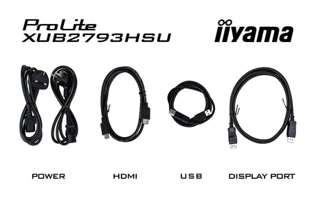 EAN 4948570124657 - iiyama XUB2793QSU-B7 pantalla para PC 68,6 cm (27") 2560 x 1440 Pixeles Quad HD LED Negro imagen 13