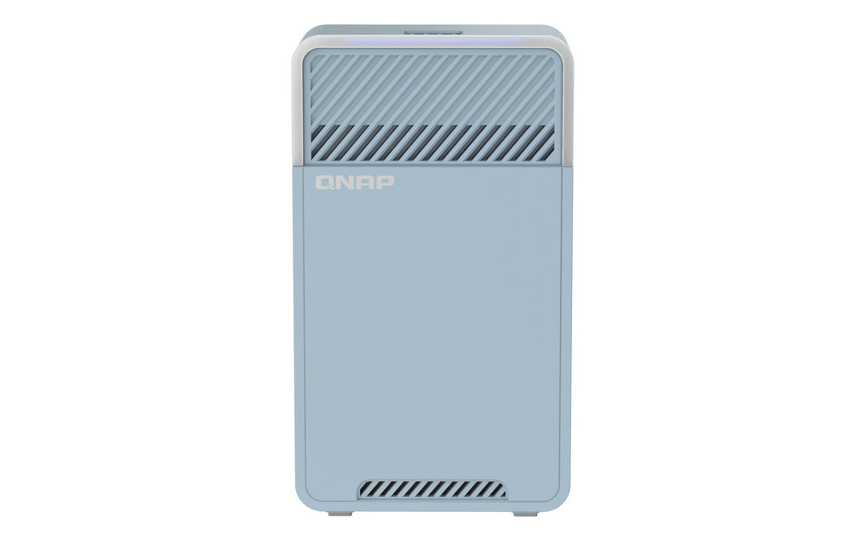 EAN 0885022020256 - QNAP QMiro-201W router inalámbrico Gigabit Ethernet Doble banda (2,4 GHz / 5 GHz) Azul imagen 1