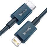 Baseus Catlys-A03 Cable De Conector Lightning 1 M Azul