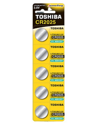 EAN 4904530588891 - Toshiba CR2025 PW BP-5 pila doméstica Batería de un solo uso Litio imagen 1