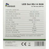 Inter-Tech Ventilador 140*140*25 Argus Rgb-Fan Set 3 Piezas Rs-14 Retail