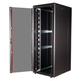 Roline 19-Zoll Netzwerkschrank Pro 42 He, 800x1000 Bxt Glastr Schwarz